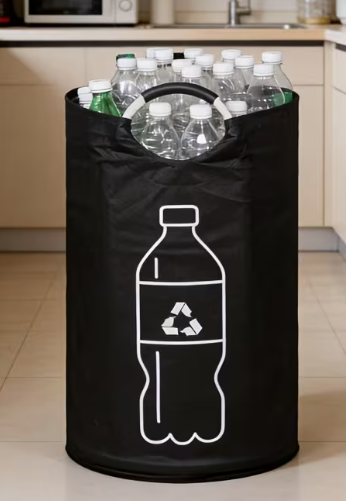 Cos de reciclare pliabil